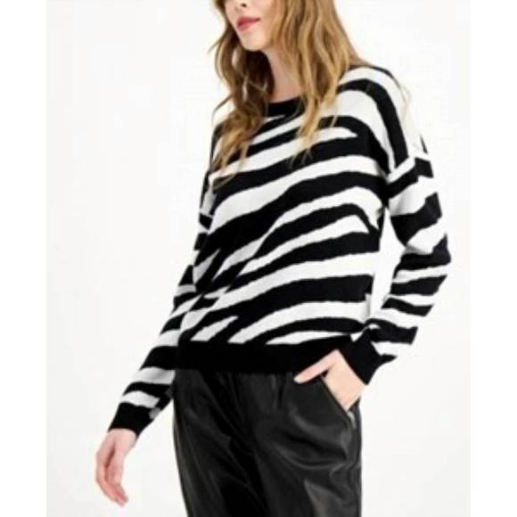 NEW BAR III long sleeve stripe top in black - Picture 1 of 5